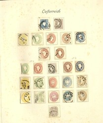 ÖSTERREICH - interessante und reichhaltige Sammlung ab der ...