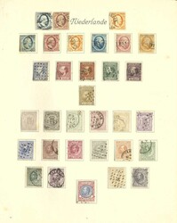 NIEDERLANDE - 1852/1943, sehr reichhaltige Kollektion im ...