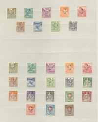 SCHWEIZ/DIENST - sauber ungebrauchte Sammlung Dienstmarken ...