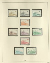 BELGIEN - 1959/86, Sammlung in zwei Safe-Ringbindern, dabei gest. ...