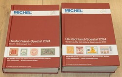 DEUTSCHLAND - Michel-Spezial 2024, beide Bände komplett. Neupreis ...