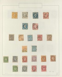 NORWEGEN - 1855/2014, umfangreiche gest. Sammlung im großen Album ...