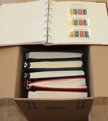 BUND - schöner Bestand Sammlungen in sechs Ringbindern, dabei ...