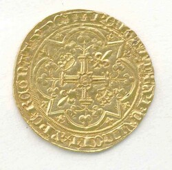 Frankreich, Franc A Pied, Karl V. (1364-1380), seltene Goldmünze, ...