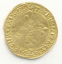 Frankreich, Sonnen-Gold-Ecu ohne Jahr, Franz I. (1515-1547), Gewicht ...