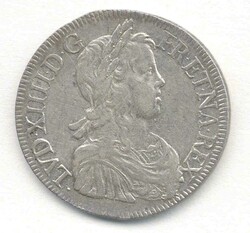 Frankreich, Ecu a la Meche Longue, 1648K, Bordeaux, Louis XIV, ...