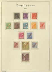 BERLIN - 1948/90, schöne postfr. Sammlung im ...