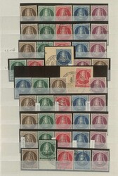BERLIN - 1949/90, umfangreiche gest. Sammlung im großen dicken ...