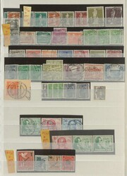 BERLIN - 1949/90, umfangreiche gest. Sammlung im großen dicken ...