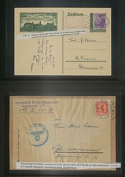 BERLIN - großartige postgeschichtliche Sammlung von circa 70 Belegen ...
