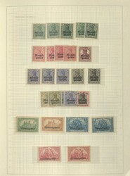 MEMEL - reichhaltige Spezialsammlung im Klemmbinder, dabei viele ...