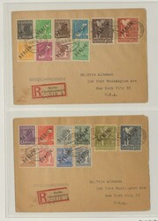 BERLIN - 1948/90, umfangreiche gest. Sammlung in den Hauptnummern ...