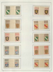 SAAR/FRANZÖSISCHE ZONE - reichhaltige Sammlung im KA/BE-Ringbinder ...