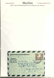BERLIN - reichhaltige Kollektion gebrauchter Ganzsachenkarten im ...