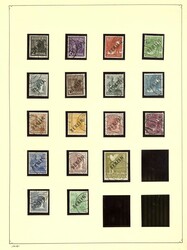 BERLIN - 1948/62, sehr schöne Sammlung im KA/BE-Klemmbinder mit ...