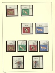 BERLIN - 1967/90, sehr schöne Sammlung in zwei KA/BE-Ringbindern und ...