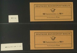BERLIN/MARKENHEFTCHEN - 1949/89, reichhaltige Spezialsammlung der ...