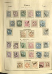 UNGARN - 1871/1976, umfangreiche Sammlung fast ausschließlich gest ...