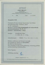 SAAR - wundervolle Partie besserer Belege inklusive Raritäten. Dabei ...