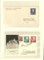 BUND - interessante Partie besserer Belege der Anfangsjahre, dabei ...