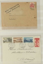 SCHWEIZ - reizvolle Partie besserer Belege bestehend aus Mi.Nr. 191x ...