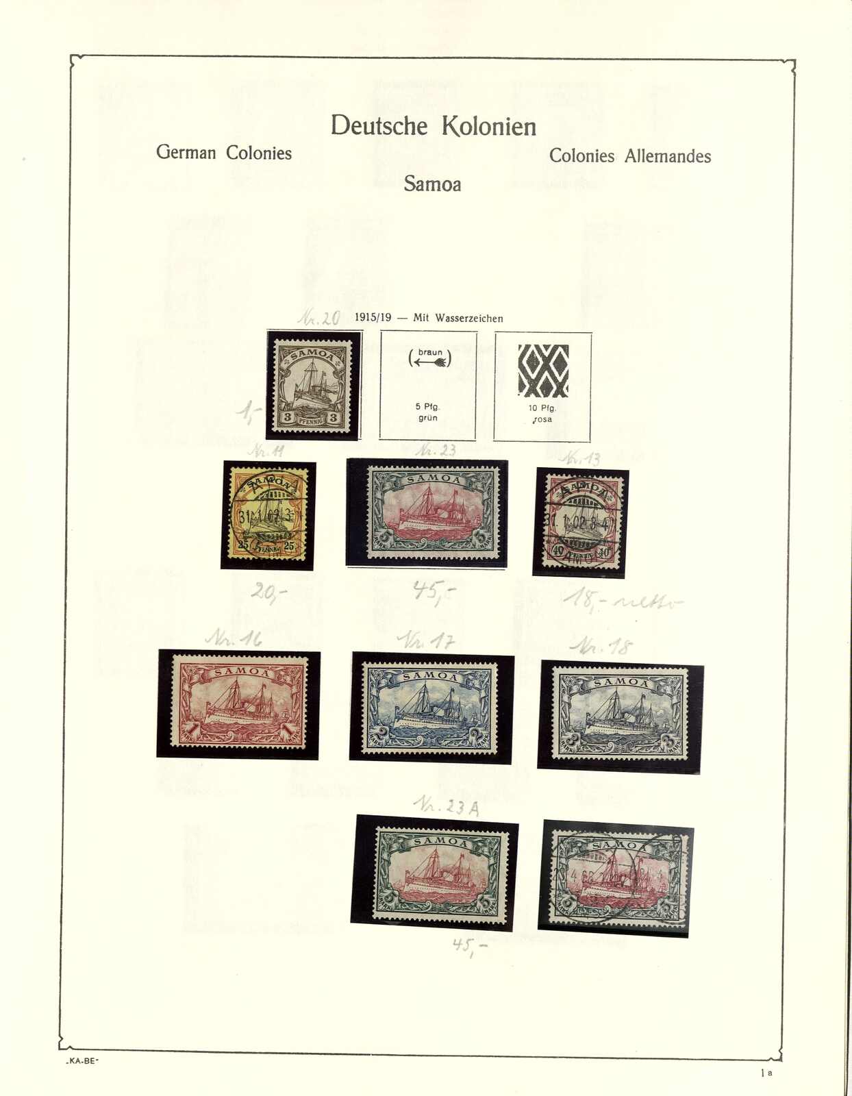 Image 35 for lot number 19W for Gert Müller 128th Auction