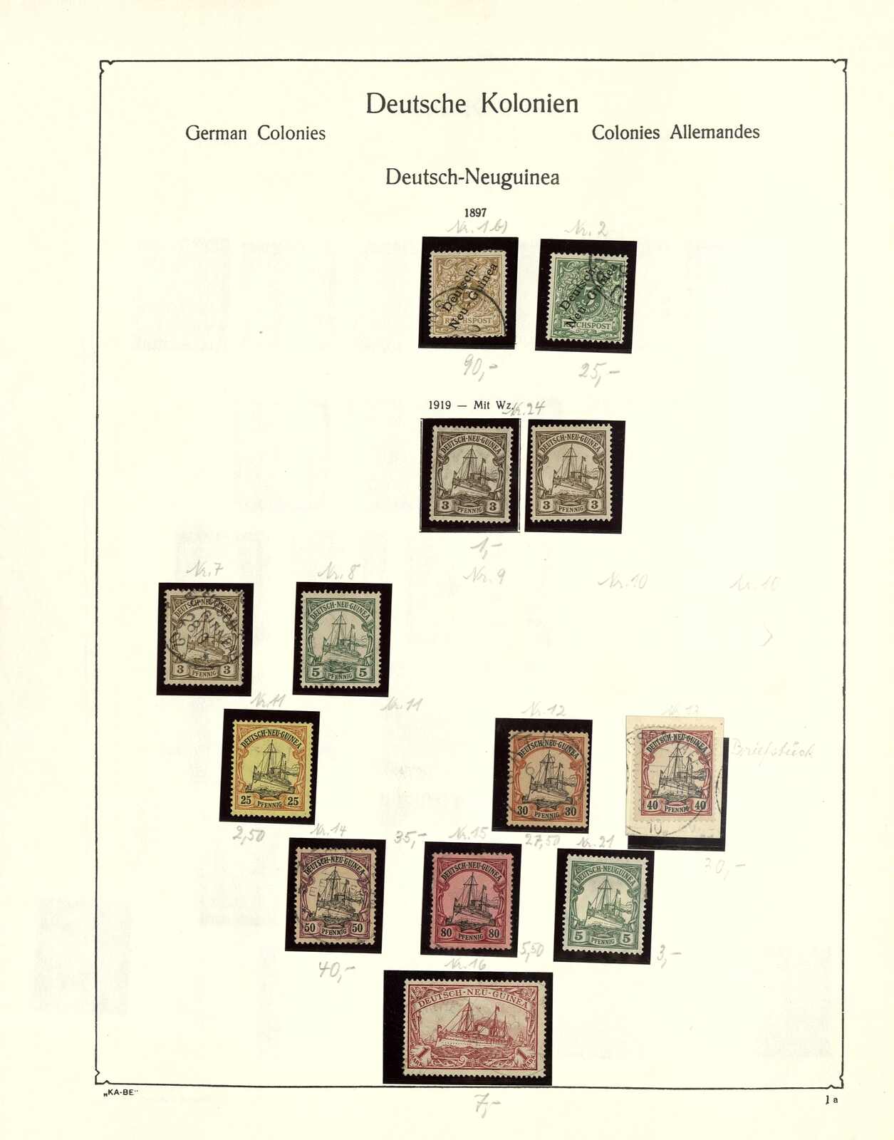 Image 11 for lot number 19W for Gert Müller 128th Auction