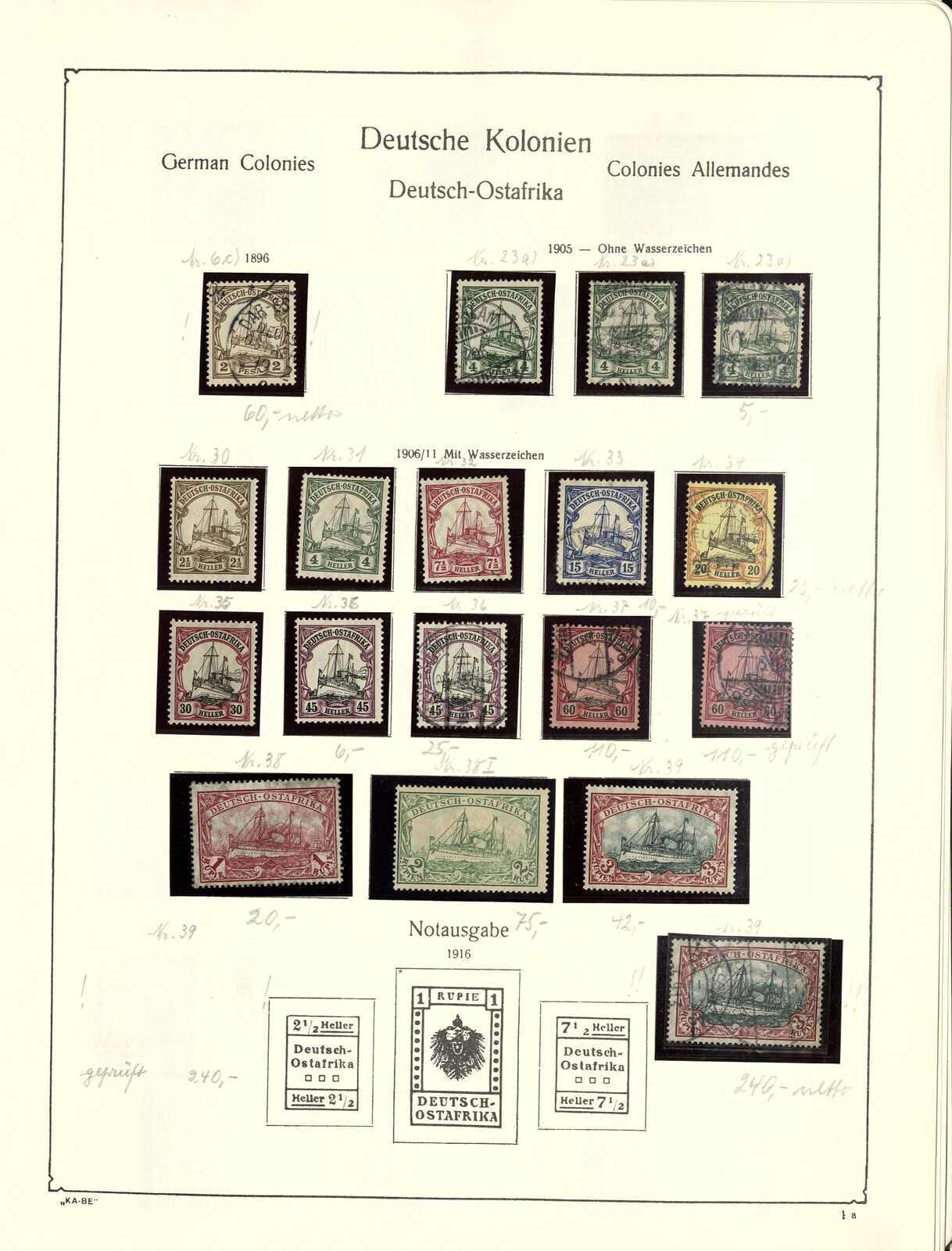 Image 15 for lot number 19W for Gert Müller 128th Auction