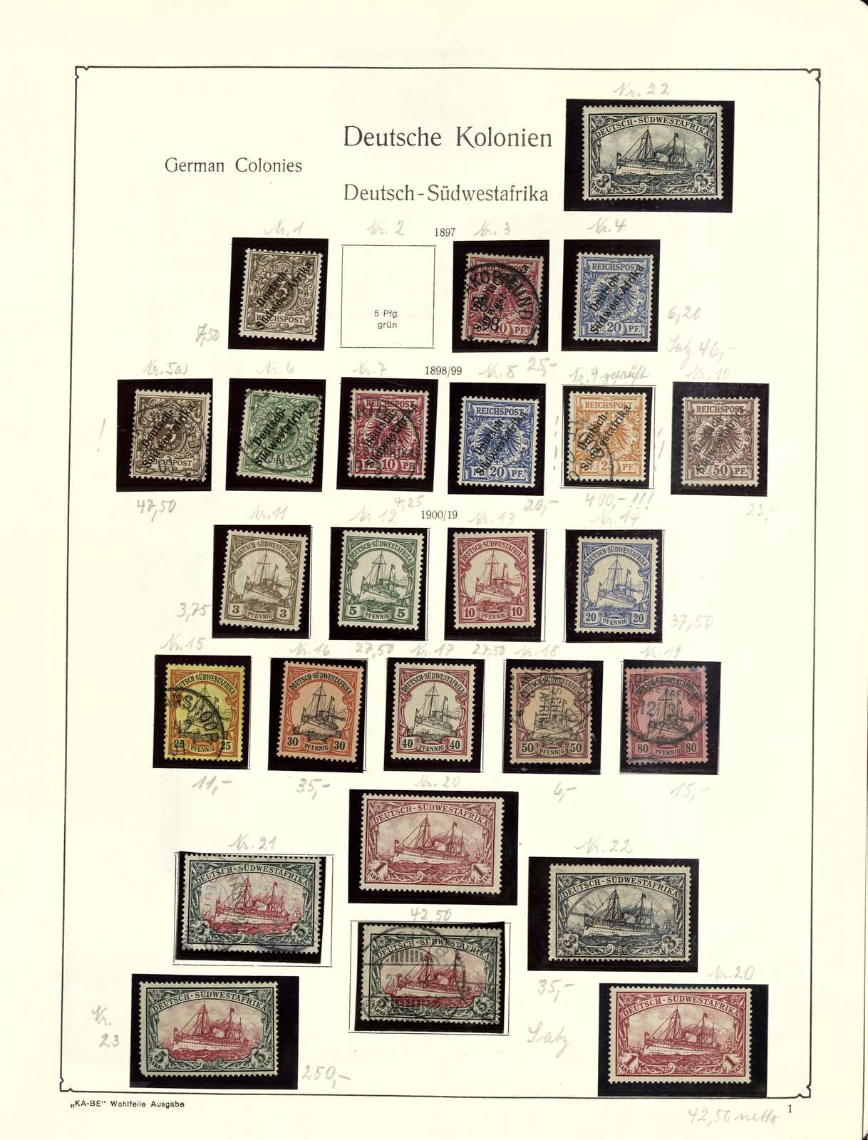 Image 17 for lot number 19W for Gert Müller 128th Auction