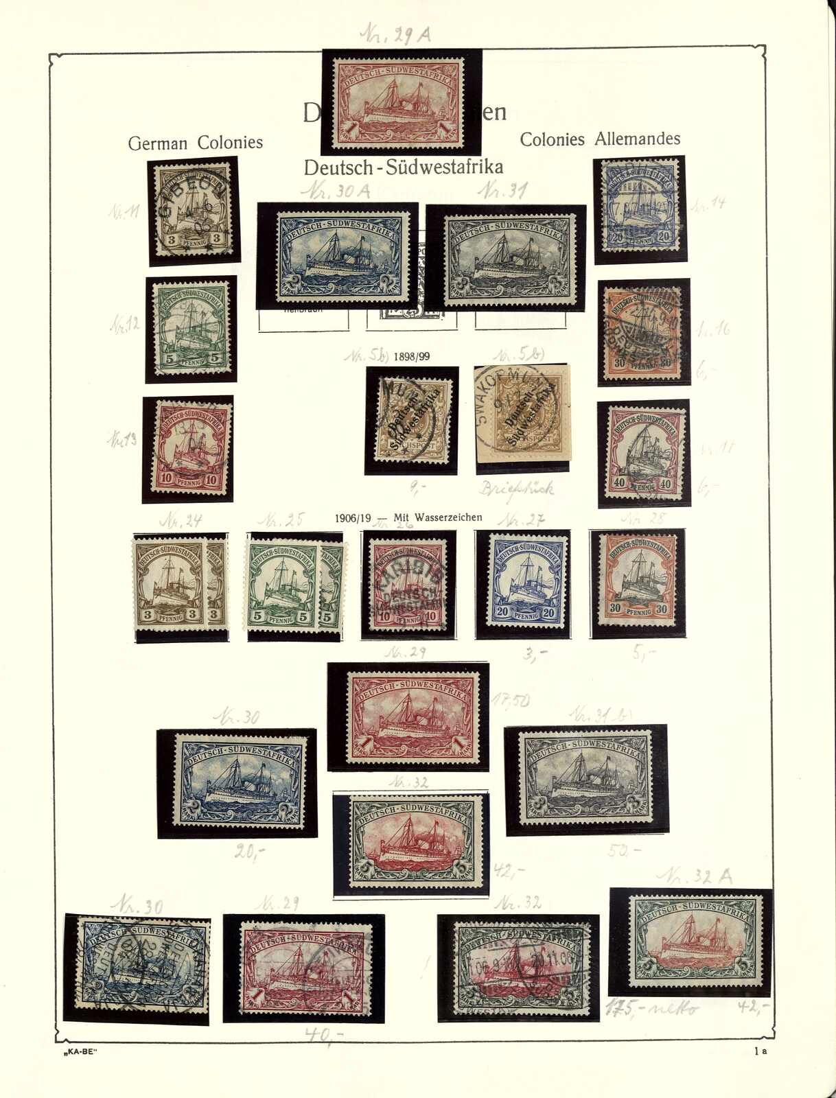 Image 18 for lot number 19W for Gert Müller 128th Auction