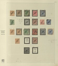 Prophila Collection Briefmarke – Deutsche Post China 1901 Gestempelt, Katalog Nr. 17