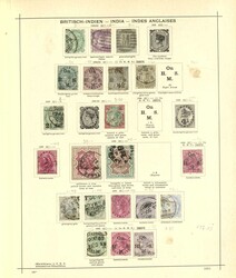 ASIEN - interessante alte Sammlung im Schaubek-Album, dabei Ausgaben ...