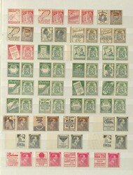 BELGIEN/ZUSAMMENDRUCKE - reichhaltige Kollektion älterer ...