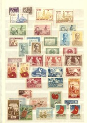 VIETNAM - 1954/71, reichhaltige Sammlung im großen Einsteckbuch mit ...