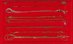 Reichhaltige Partie Schmuck, vorwiegend Goldschmuck sowie auch Silber ...