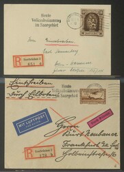 SAAR - schöne Sammlung Briefe und Karten im Ringbinder mit ...