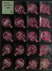 SCHWEIZ - 1979/87, umfangreiche Sammlung "KAFFEERAHMDECKELI" im ...