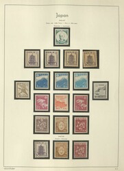 JAPAN - 1945/69, sehr schöne Sammlung im ...