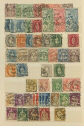 SCHWEIZ - reichhaltige Partie in zwei Einsteckbüchern, dabei ältere ...