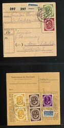 BUND/POSTHORN - reichhaltige Kollektion Briefe und Karten in zwei ...