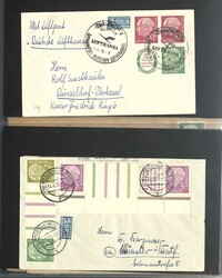 BUND/HEUSS - sehr interessante und reichhaltige Sammlung von Briefen ...