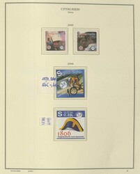 PRIVATPOST/GERA - 2003/14, schöne postfr. Sammlung "CITYKURIER GERA" ...