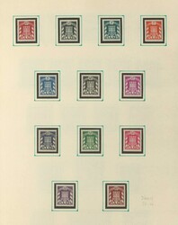 NEUSAAR - 1947/59, saubere postfr. Sammlung bis auf Mi.Nr. 297/98 und ...