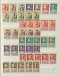 VIETNAM/KAMBODSCHA - schöne Partie im großen Einsteckbuch mit ...