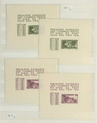 VIETNAM/KAMBODSCHA - schöne Partie im großen Einsteckbuch mit ...