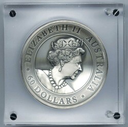 Australien, 2 Kilogramm Silbermünze Kookaburra 2020 High Relief ...