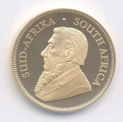 Südafrika, Krügerrand, 2 Unzen-Goldmünze 2019, in der ...