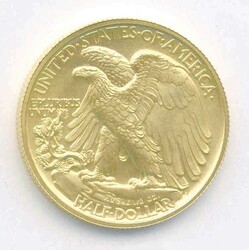 USA, 1/2 Dollar Walking Liberty, Gedenkausgabe 2016, 1/2 Unze ...