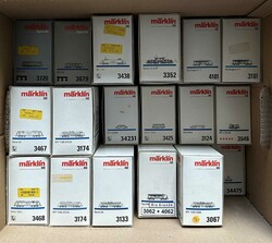 Umfangreiche Kollektion der Marke Märklin, Spur HO-Wechselstrom, aus ...