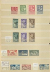 EUROPAUNION - schöne postfr. Partie Vor- und Mitläufer im ...